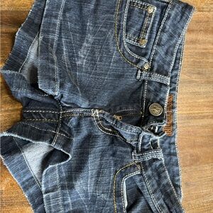 Dark Blue Women's Denim Jean Shorts